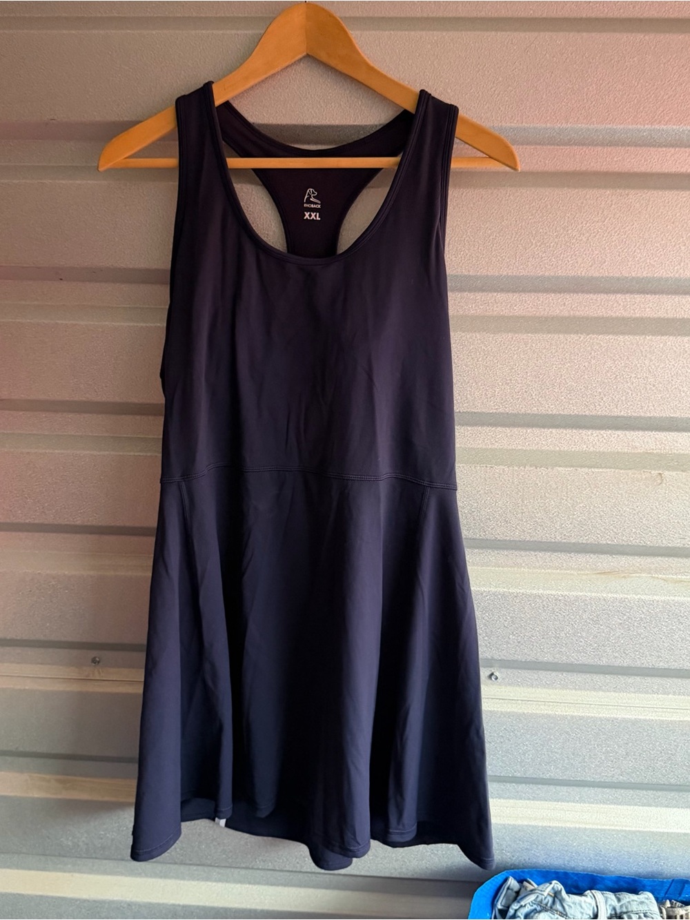 rhoback demi active dress in navy
